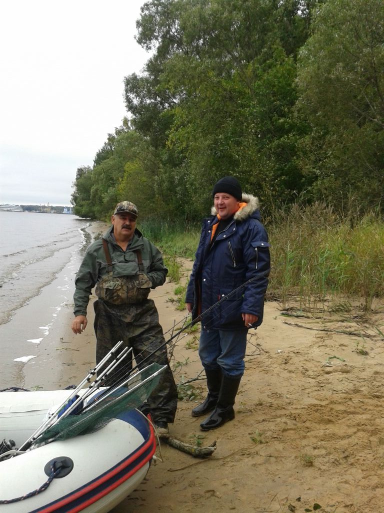 Осенняя рыбалка Хотча-Волга
