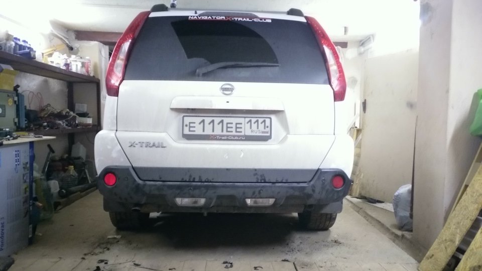 HPL BackFire RW: Три в одном: Габарит/Стоп/ПТФ + Задний ход & Nissan X-Trail T31